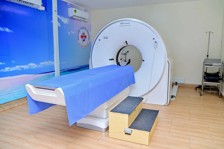 CT scanning suite at Doctors’ Hospital Sseguku
