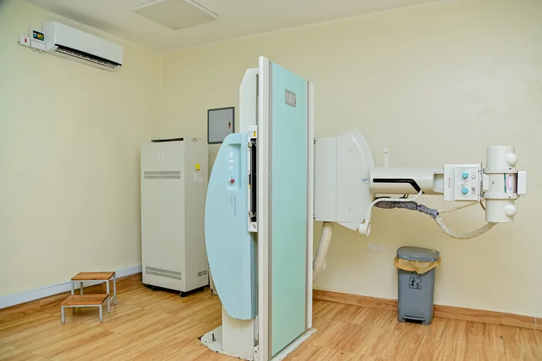 Digital X-ray equipment at Doctors’ Hospital Sseguku