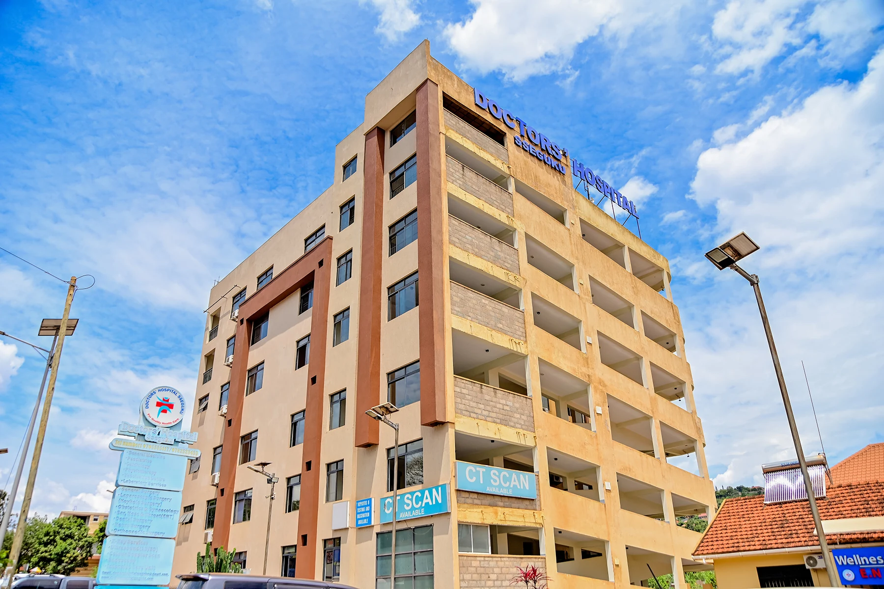 Doctors Hospital Sseguku, 10KM along Entebbe - Kampala Highway