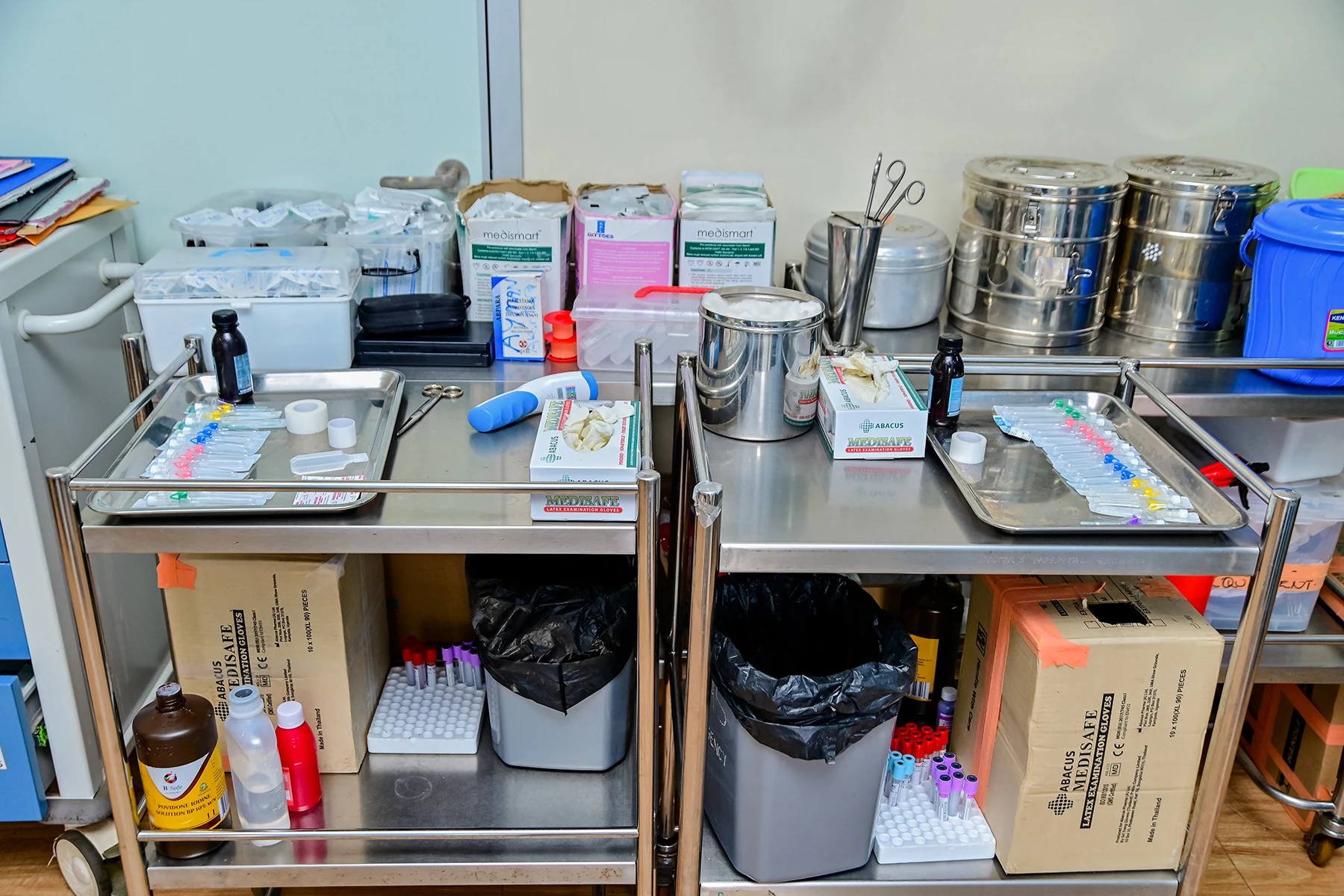 Surgical instruments prepared for a procedure