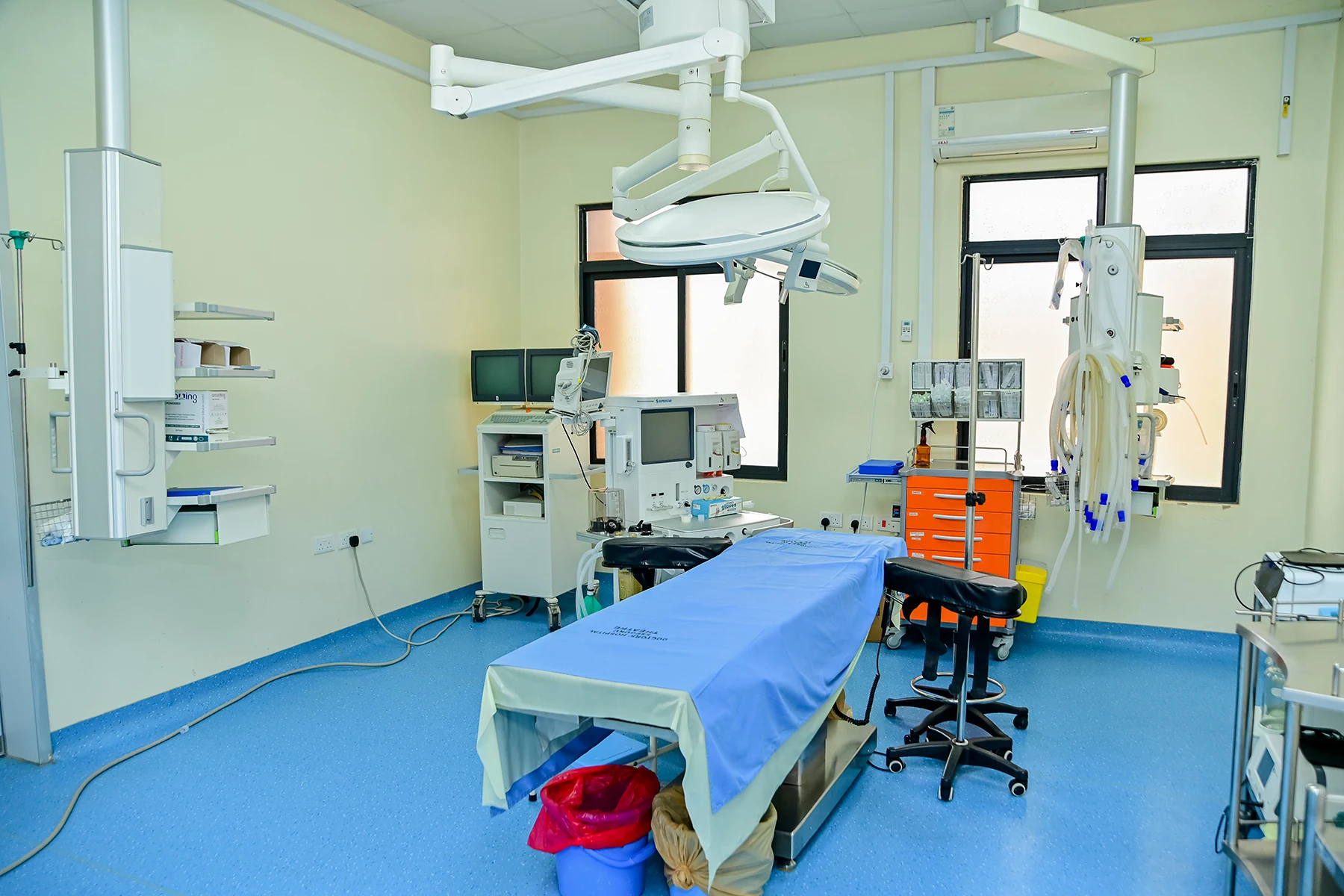 The surgical theatre at Doctors Hospital Sseguku