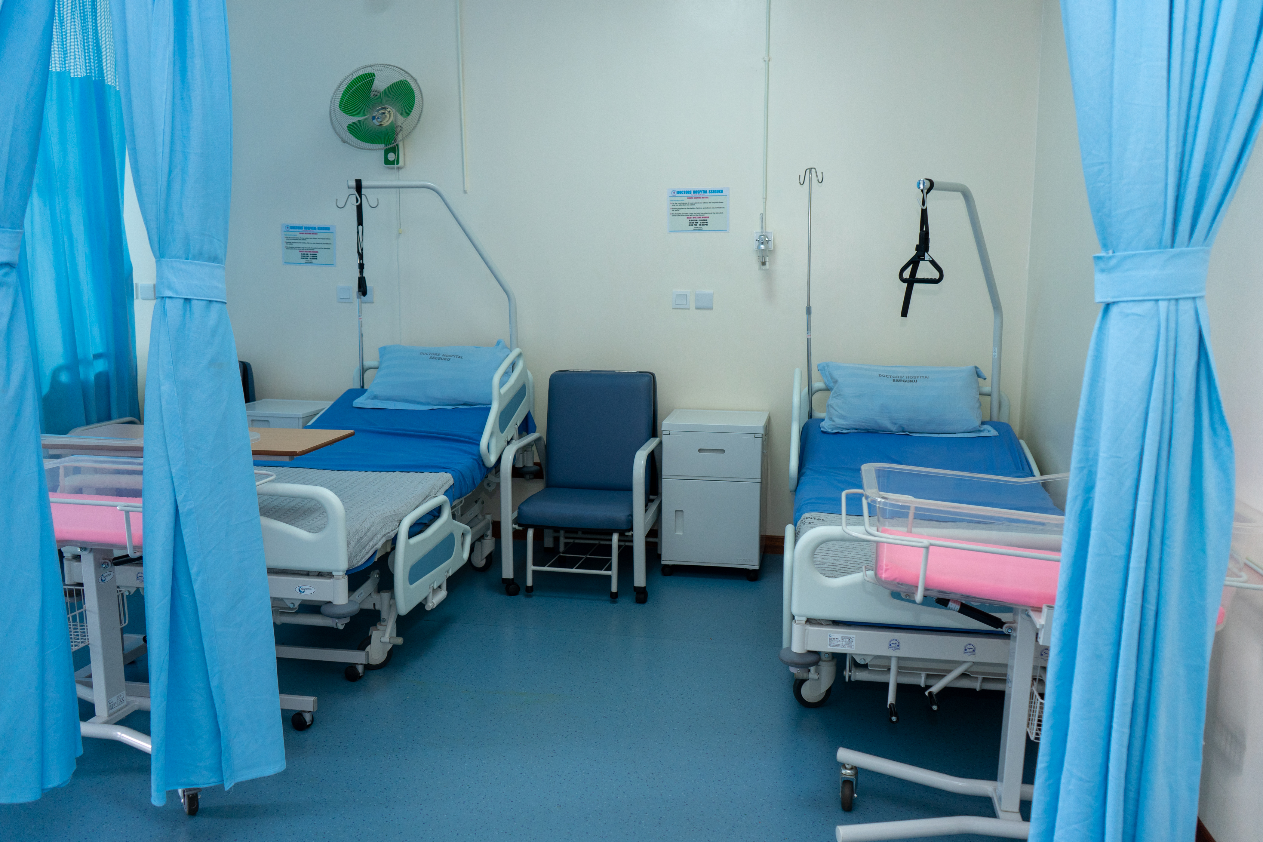 Semi-private Rooms at Doctors Hospital Sseguku